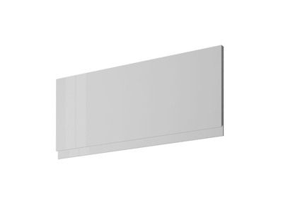 Porte transversale avec poignée intégrée pour meuble haut de cuisine Glossy blanc brillant 35 x 80 cm OFITRES