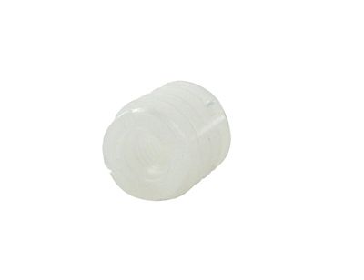 Insert blanc à frapper plastique M4 8 x 10  mm par 4 CIME