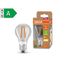 Ampoule LED Standard E27 Filament clair 7,2W=1521 lumens Blanc chaud Classe A OSRAM