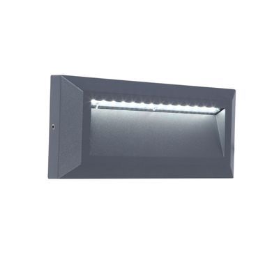 Applique extérieure LED blanc neutre IP54 10,5W 450 lumens anthracite - HELENA COREP