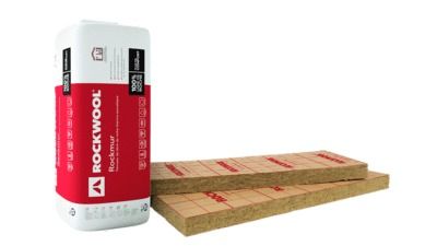 Laine de roche semi rigide Rockmur kraft épaisseur 45 mm 1.35 x 0.6 m ROCKWOOL