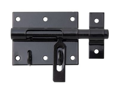 Verrou box cadenas diamètre 12 mm noir