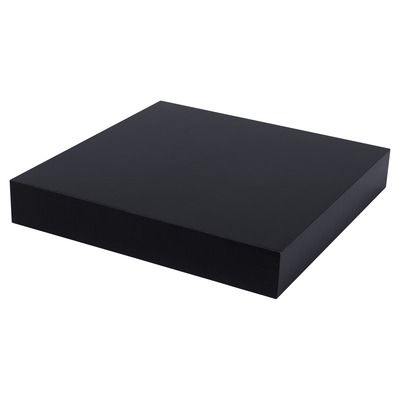 Tablette XL4 noire 235 x 235 x 38 mm DURALINE