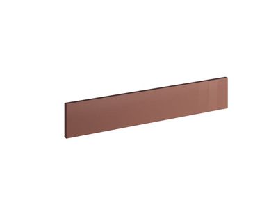 Façade tiroir pour meuble de cuisine Glossy terracotta brillant 13,8 x 80 cm OFITRES