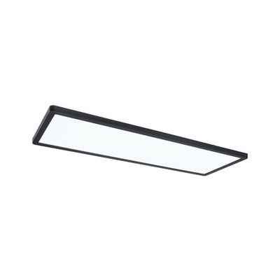 Plafonnier LED rectangle noir 580x200 4000K 22W ATRIA SHINE PAULMANN