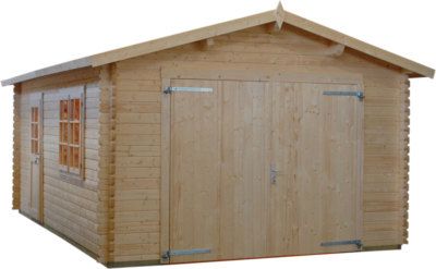 Garage  Bois Naturel  Prague 15,9m2 WHITE_WOOD