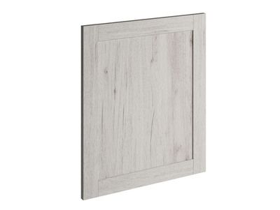 Porte à cadre effet bois blanchi pour meuble de cuisine Quadro ANV-01 OAK 70 x 60 cm OFITRES