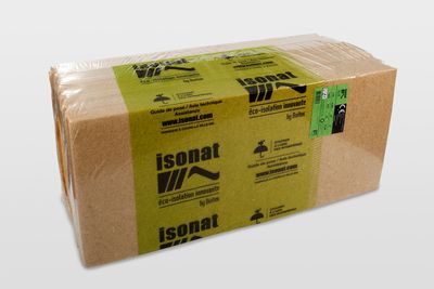 Panneau fibre de bois FLEX40 épaisseur 100 mm L.1.22 x l.0.58 m Isonat ISOVER