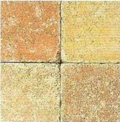 Pavé Arpav Royal ocre panaché 12 x 12 x 5 cm MIALANES