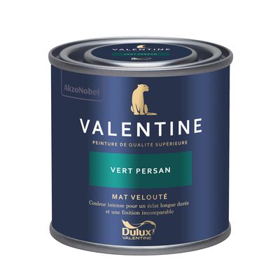 Peinture Valentine Mat Velouté Vert Persan 0,125 L - DULUX VALENTINE