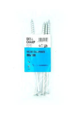 Vis charpente tête fraisée Torx 8 x 200 mm par 4 DESA