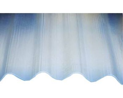 Plaque de couverture Onduclair PLR 900 x 2000 mm translucide polyester petites ondes ONDULINE
