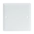 Couvercle carré à visser 85X85mm pour boite diamètre 67mm sans vis - DEBFLEX