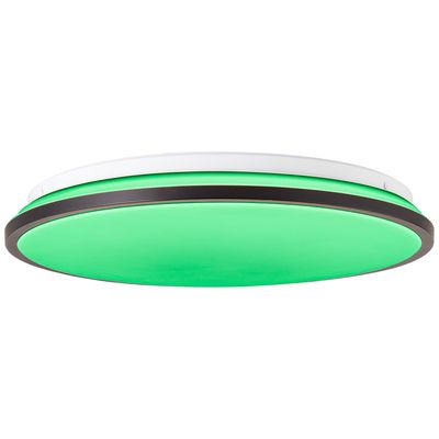 Plafonnier LED rond Heida RGB/ CCT 24W 2500 lumens BRILLIANT