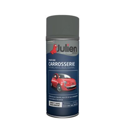 Peinture en Aérosol carrosserie gris quartz 400 ml RAL 37062 - JULIEN