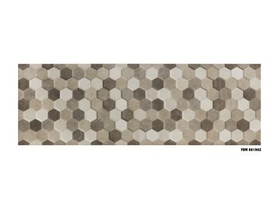 Faïence décor hexagone CONCRETE 22 x 66 cm paquet de 1,74 m² ELYSSA TRADING