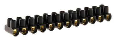 Barrette  de connexion 6 mm² noire