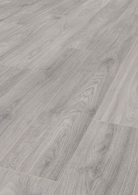 Sol stratifié décor chêne gris Ethereal 7x195x1288mm AC5 résistant à l'eau AJ TIMBER