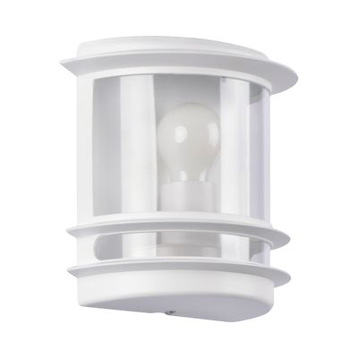 Applique extérieure CAGLIARI Aluminium blanc IP 44 E 27 20 W - COREP