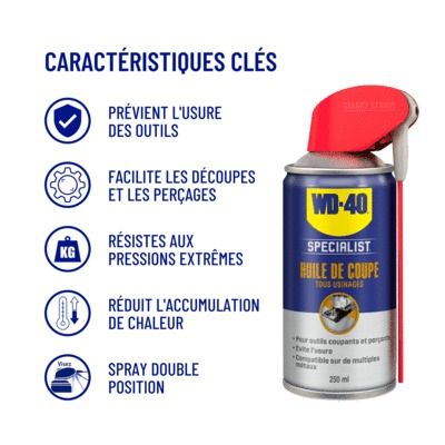 Huile de coupe pro 250 ml WD-40