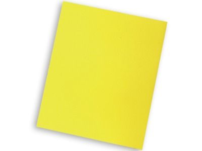 1 feuille papier corindon jaune 230 x 280 mm - grain 120