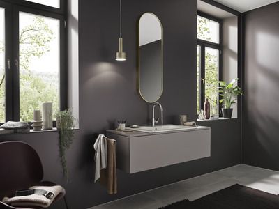 Robinet de salle de bain Chrome Vernis Blend 210 - HANSGROHE