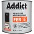 ADDICT Peinture FER Brillant noir Ral 9005 0.5 L