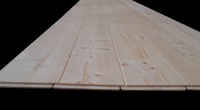 Lambris sapin Grain d'Orge ep. 9.5 x l.113 x L.1750 mm HENRY TIMBER