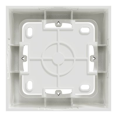 Boîte support pour montage saillie 38mm blanc - Odace Styl SCHNEIDER ELECTRIC