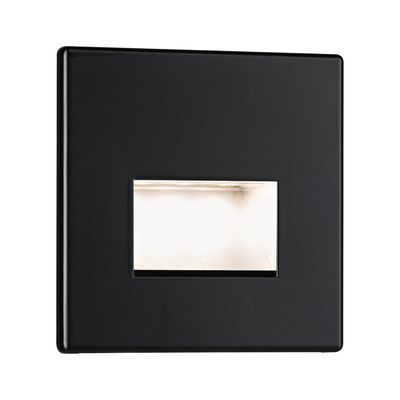 Spot encastré mural noir LED 1,1W 2700K EDGE PAULMANN