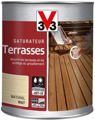 Saturateur pour terrasses naturel 1 l V33