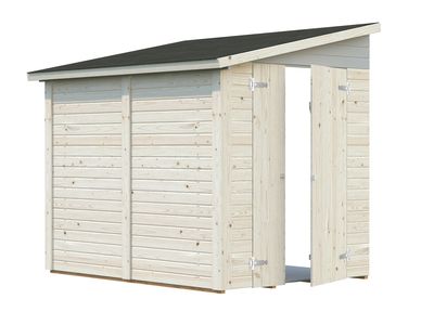 Abri de jardin bois Translucide Mia 3,6m2 PALMAKO Livraison incluse domicile