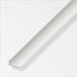 Cornière inégale PVC 20 x 10 mm blanc 1 m ALFER