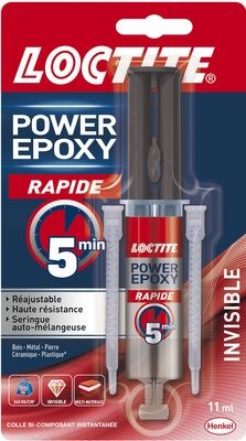 Colle Epoxy Bi-Composant - Soudure a Froid Pour Bois, Métal, Verre,  Plastique
