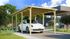 Carport simple -  606 - 300 x 600 cm - toit PVC Livraison gratuite domicile WEKA