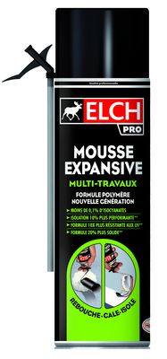 Mousse expansive PU 500 ml ELCH PRO