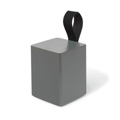 Bloque-porte carré anthracite hauteur 87 mm REI