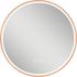 Miroir rond en bois lumineux D.60 cm Swann Wood MP GLASS