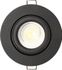 Spot encastrable orientable BBC GU10 380 lumens noir - ARLUX