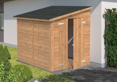 Abri de jardin bois Marron Mia 3,6m2 PALMAKO Livraison incluse domicile