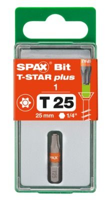 Embout T-star T25 SPAX