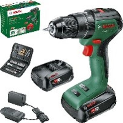 Perseuce sans fil 18V Universal Impact avec 2 batteries 2AH et 1 trousse de 51 accessoires BOSCH