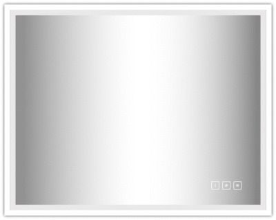 Miroir lumineux 75 x 90 cm Swann White MP GLASS