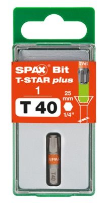 Embout T-star T40 SPAX