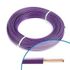 Fil HO7V-U 1 x 1,5 mm² 100 m violet