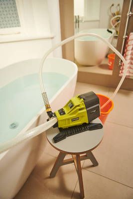 Pompe d'aspiration sans batterie 18 V pour transférer de l'eau R18TP-O RYOBI