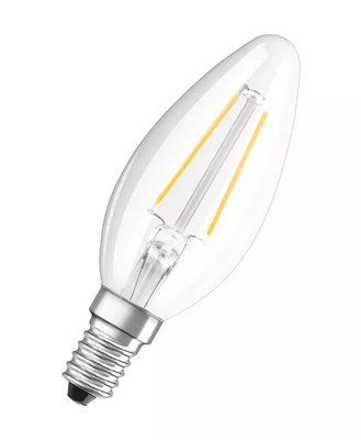 Ampoule LED E14 flamme à filament 2.5 W = 250 lumens blanc chaud OSRAM