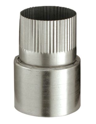 Réduction aluminié Mâle Femelle diamètre 111 - 125 mm POUJOULAT
