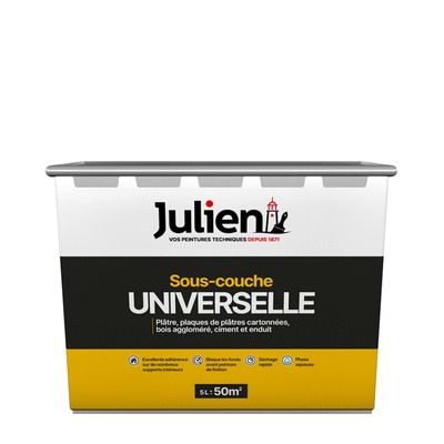 Sous couche universelle acrylique 5 L - JULIEN