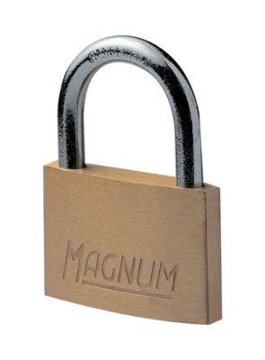 Cadenas à clés largeur 40 mm en laiton MAGNUM